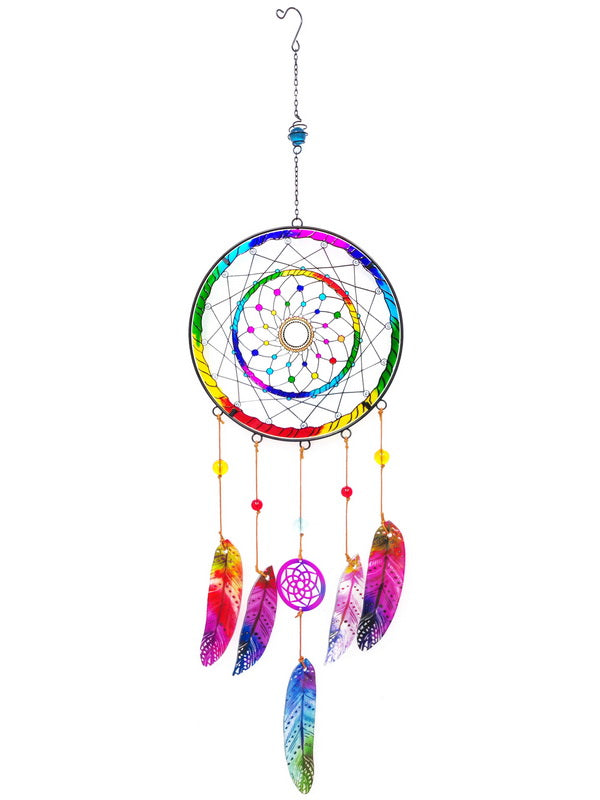 60cm Glass Rainbow Dream Catcher Mobile