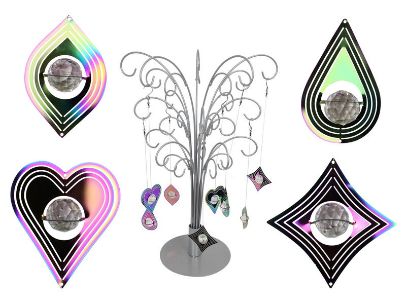 Iridescent Spinner With Sun catcher