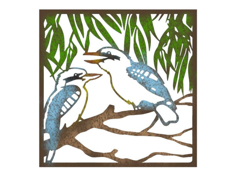 56cm Metal Kookaburra Wall Art