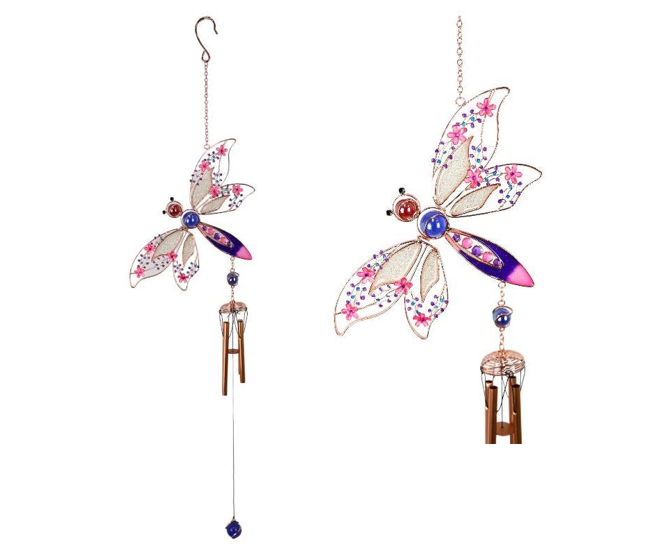 Filigree Dragonfly Wind Chime
