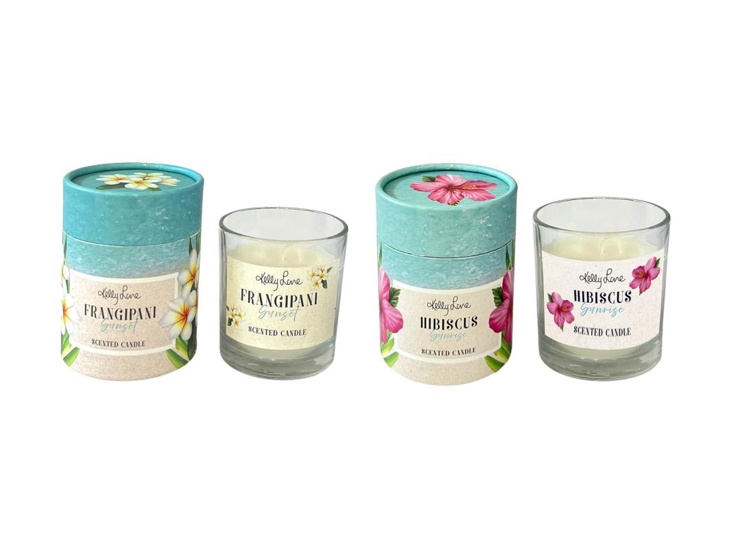 120g Floral Design Candles By Kelly Lane
