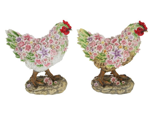 31cm Standing Hen Decorative Statues
