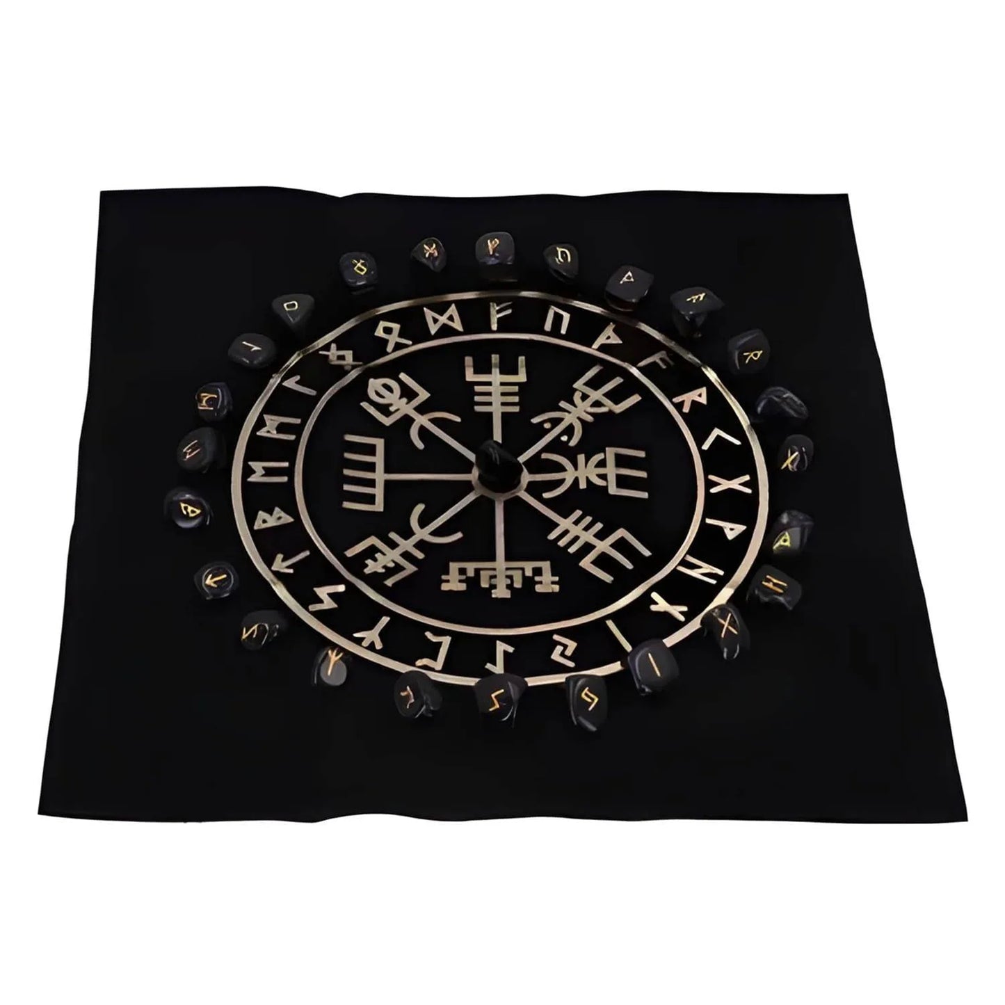Elder Futhark Divination Rune Stone Kit