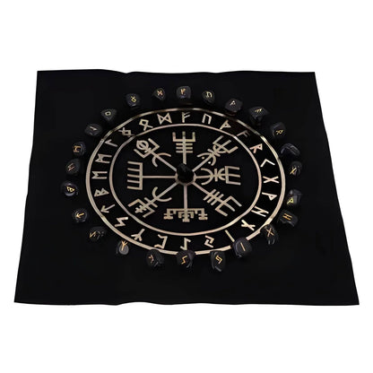Elder Futhark Divination Rune Stone Kit