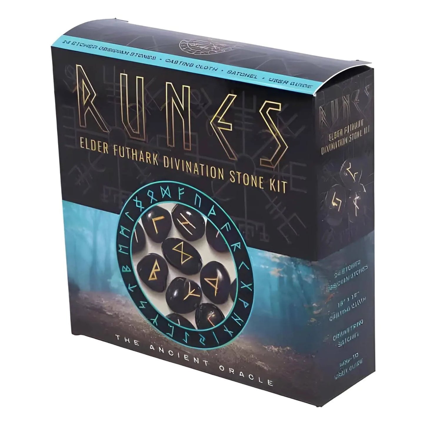 Elder Futhark Divination Rune Stone Kit