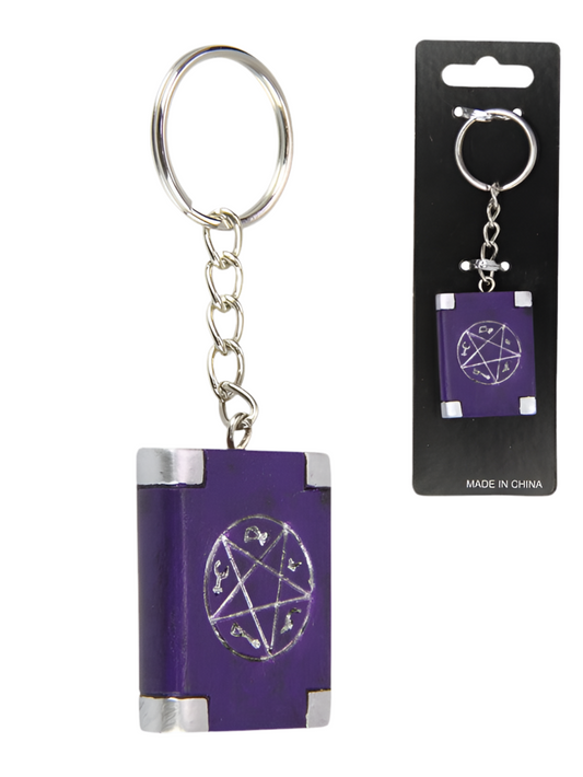 Spellbook Key Rings