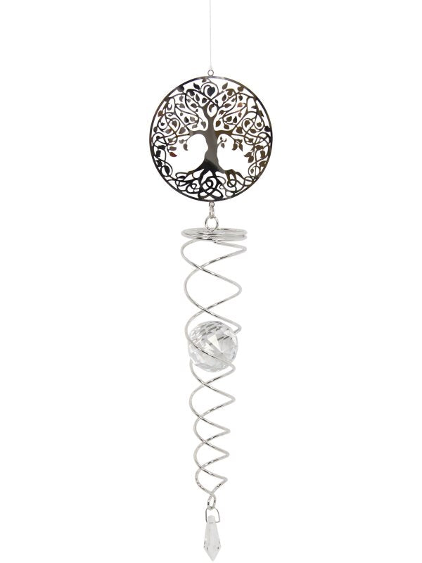 56cm Tree Of Life Crystal Vortex Spinner
